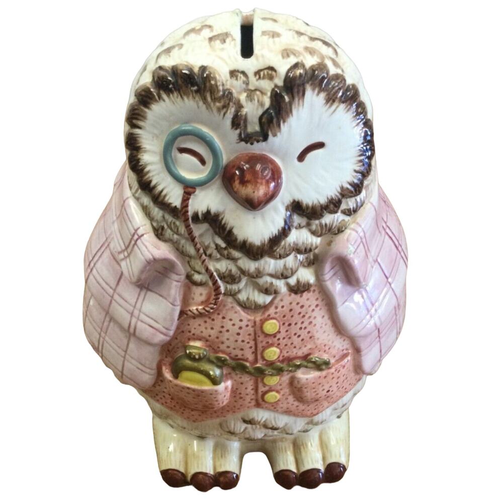 Sigma Tastesetter Beatrix Potter Old Mr. Brown Squirrel Nutkin Coin Bank